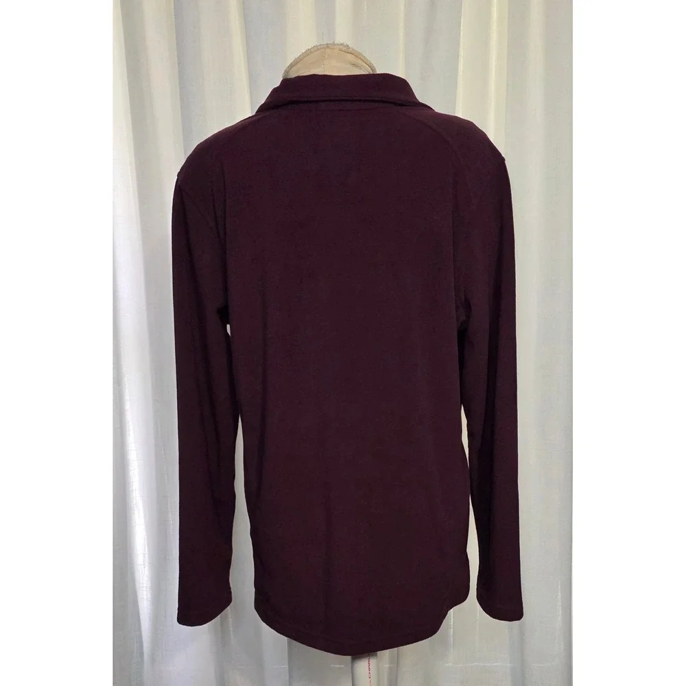 Lands End Kids Full-Zip Mid-Weight Fleece Jacket‎ Size XXL 18